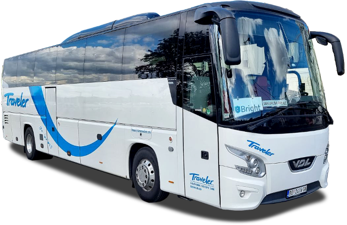 Bus Rental Serbia Belgrade - Bus 53 + 2