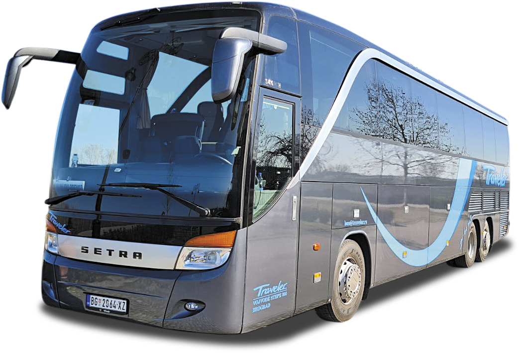 Bus Rental Serbia Belgrade - Bus 55 + 3