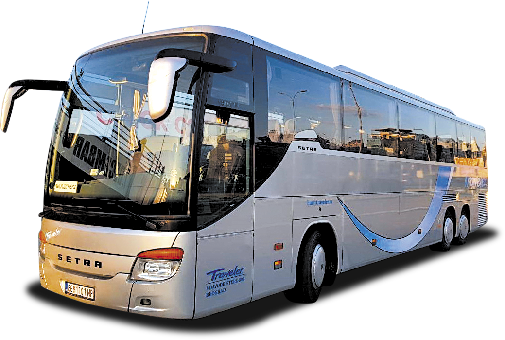 Bus Rental Serbia Belgrade - Bus 53 + 3